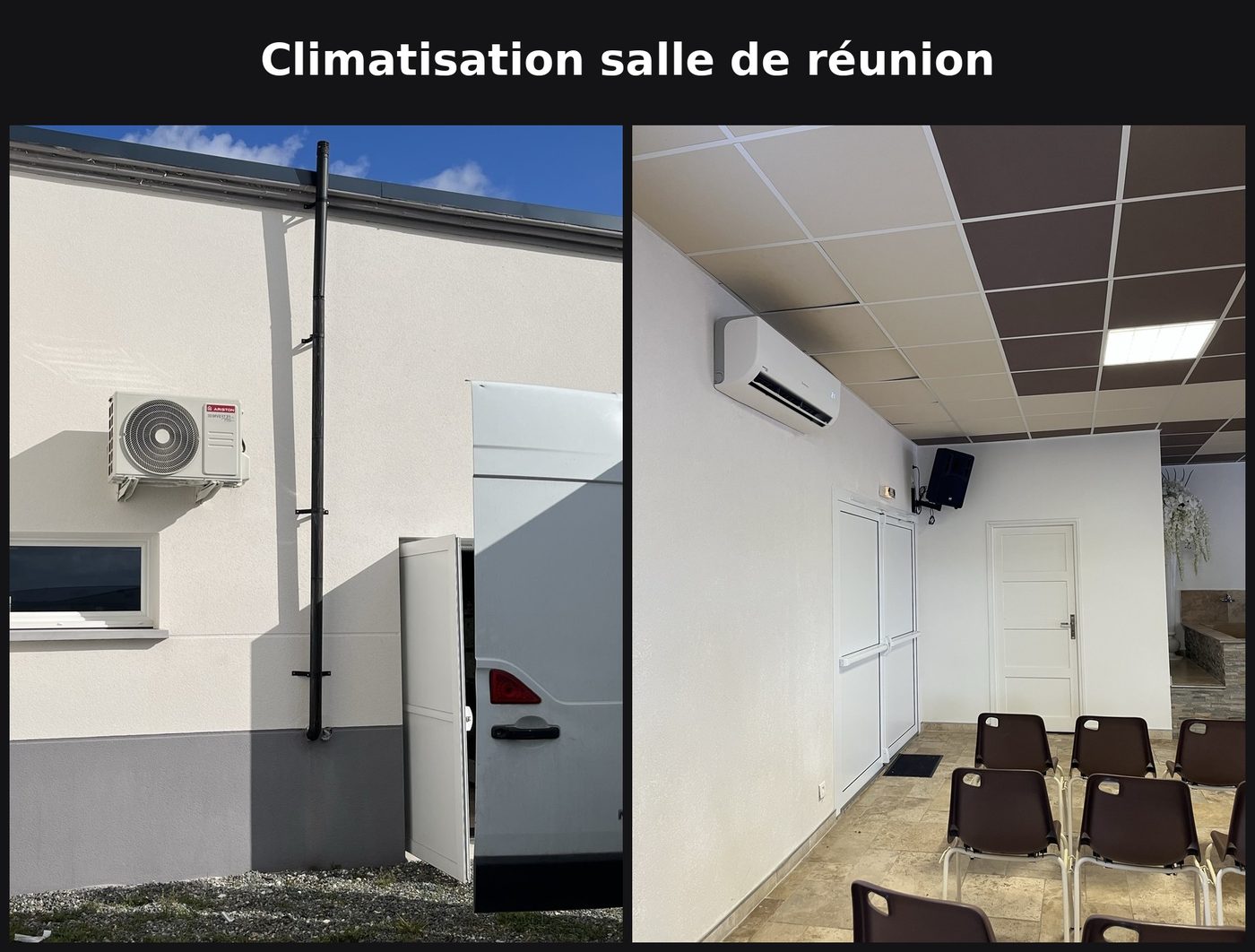 Climatisation salle de réunion