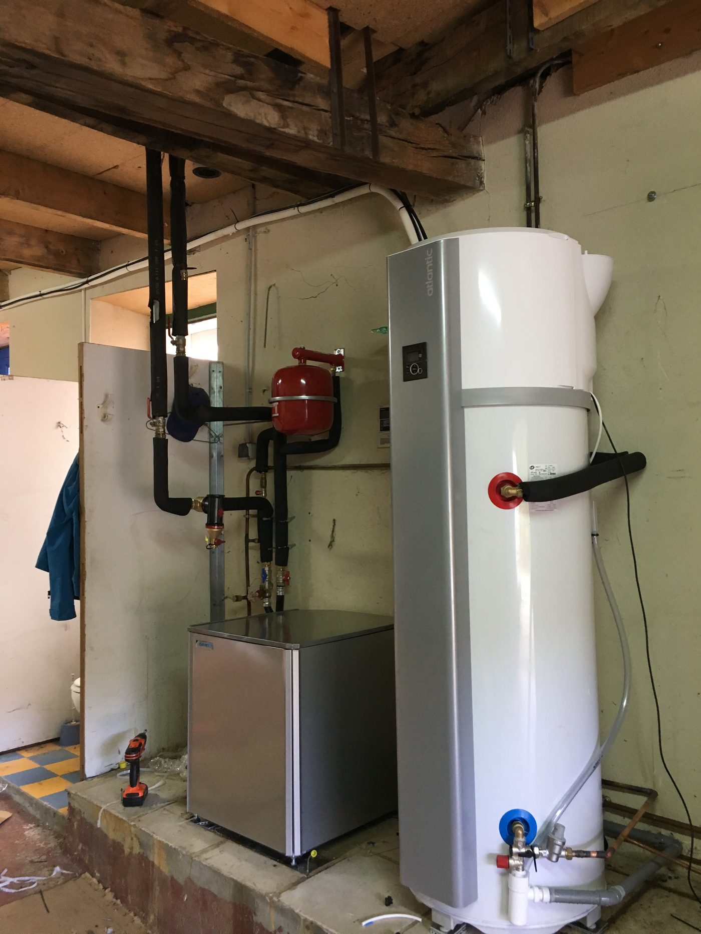 Ballon thermodynamique et vase d'expansion Atlantic