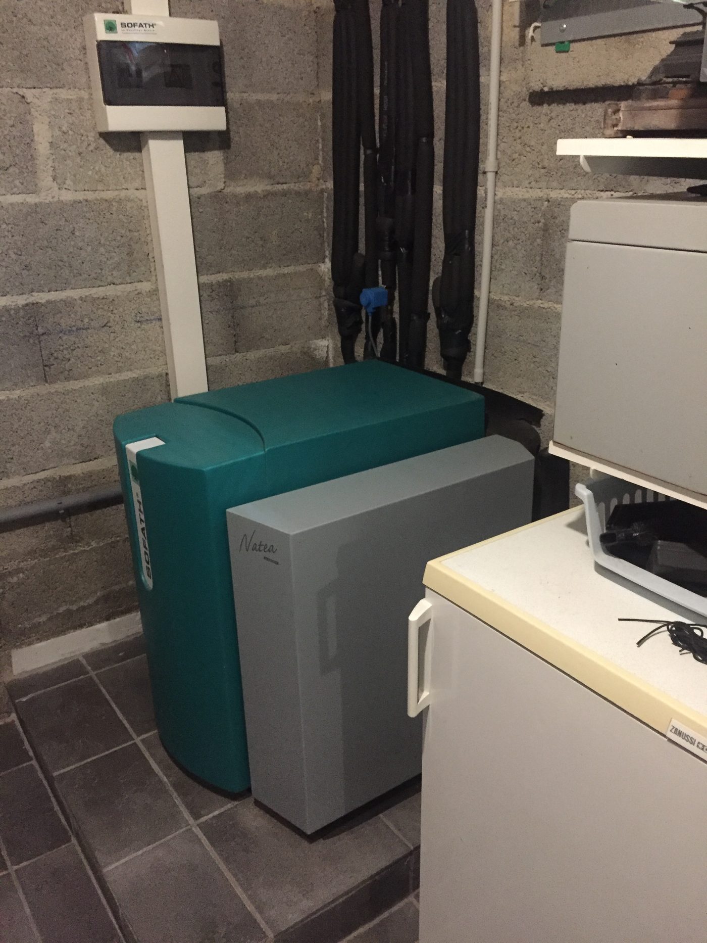 Pompe à chaleur géothermique Sofath